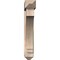 Ekena Millwork Imperial Arts and Crafts Smooth Bracket w/ Offset Brace, Douglas Fir, 7 1/2"W x 40"D x 44"H BKT0806X40X44IMP03SDF - alternate 3